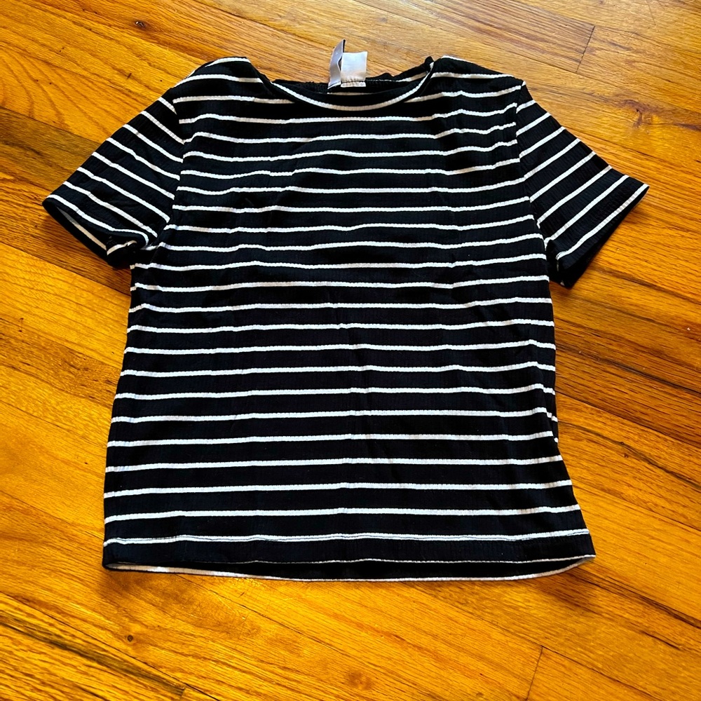 Ribbed crop top